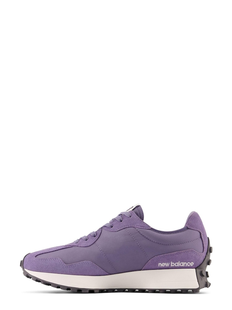 New Balance Purple 327 Trainers - Image 6 of 9