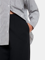Whistles Black Ponte Lila Trousers - Image 5 of 6