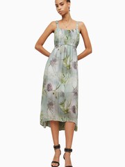 AllSaints Green Amelie Mahara Dress - Image 1 of 6