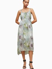 AllSaints Green Amelie Mahara Dress - Image 4 of 6