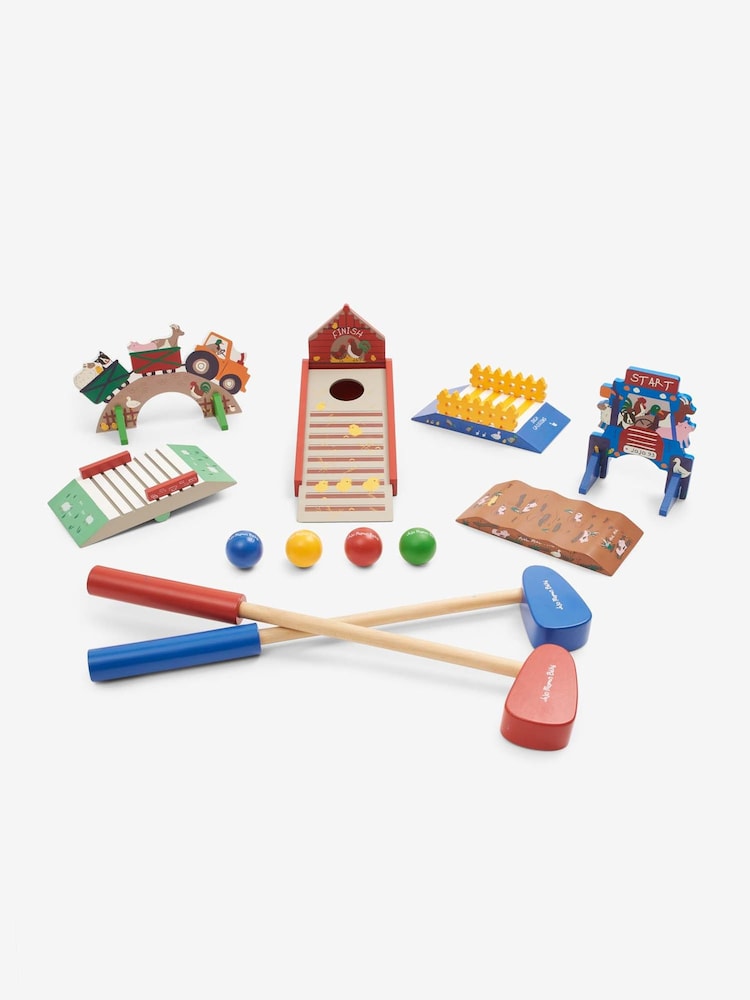 JoJo Maman Bébé Farm Mini Golf Set - Image 1 of 1