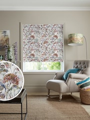 Voyage Dusk Red Country Hedgerow Made to Measure Roman Blind - Image 1 of 6