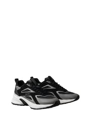 Calvin Klein Black Knit Mesh Runner Trainers - Image 3 of 6