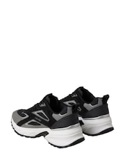 Calvin Klein Black Knit Mesh Runner Trainers - Image 4 of 6