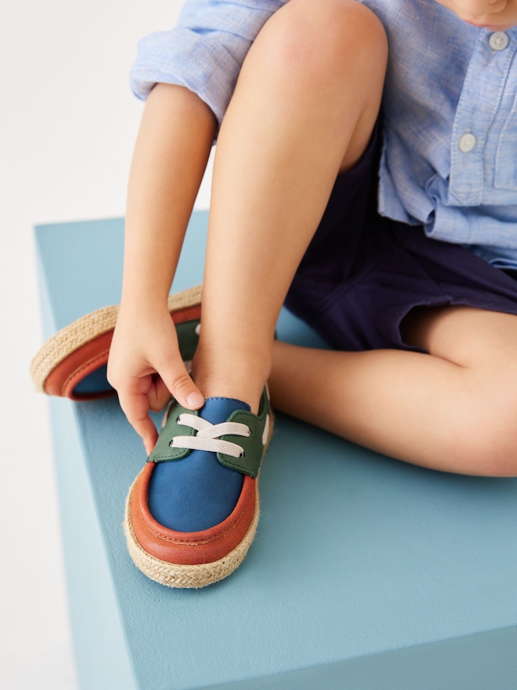 Mineral Colourblock Boat Shoes - Image 1 of 1