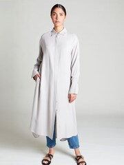 Aab Grey Shirt Dress - Image 3 of 4