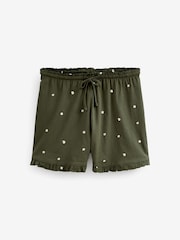Green Spot Cotton Vest Short Pyjamas Set - Image 8 of 8