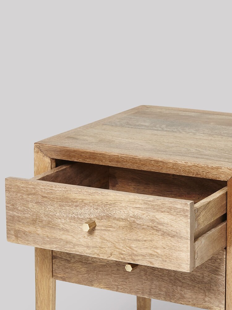 Swoon Natural Valente Bedside Table - Image 2 of 4