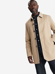 Oliver Sweeney Trescowe 100% Cotton Water Repellent Brown Trench Coat Jacket - Image 1 of 11