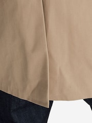 Oliver Sweeney Trescowe 100% Cotton Water Repellent Brown Trench Coat Jacket - Image 10 of 11