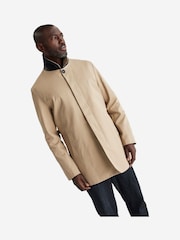 Oliver Sweeney Trescowe 100% Cotton Water Repellent Brown Trench Coat Jacket - Image 2 of 11