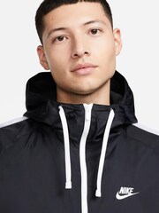 Schwarz - Nike Gewebter Trainingsanzug mit Kapuze - Bild 5 von 9