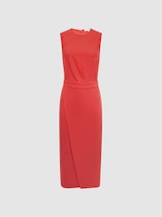 Reiss Coral Layla Sleeveless Bodycon Dress - Image 2 of 5