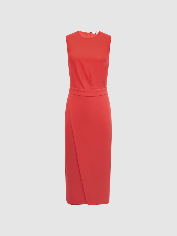Reiss Coral Layla Sleeveless Bodycon Dress - Image 2 of 5