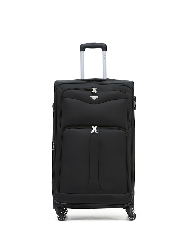 Flight Knight Large Softcase Lightweight Check In Suitcase With 4 Wheels - Image 1 of 7