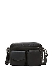 Esprit Black Mixed Material Shoulder Bag - Image 1 of 2