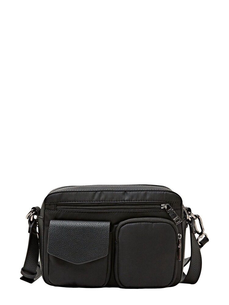 Esprit Black Mixed Material Shoulder Bag - Image 1 of 2