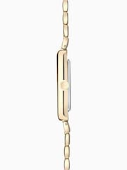 Accurist Rectangle Womens Gold Plated Two Tone Stainless Steel Bracelet Analogue Watch - Image 4 of 7