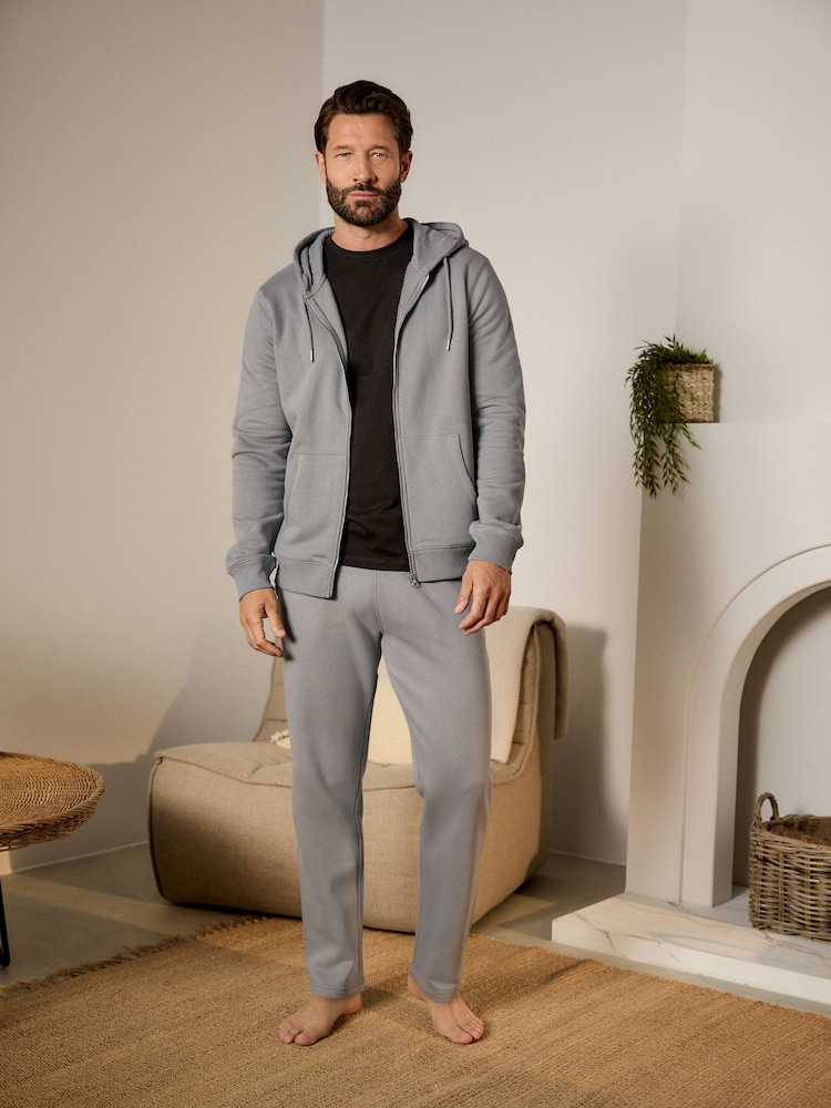 Pale Grey Open Joggers - Image 2 of 10