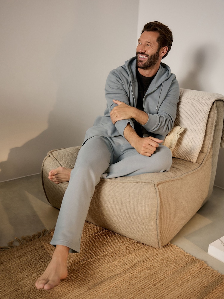 Pale Grey Open Joggers - Image 3 of 10
