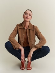 Inky Blue Denim Lift Slim And Shape Skinny Jeans - Image 3 of 6