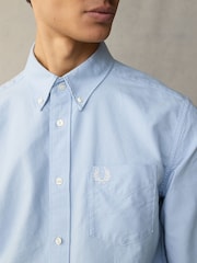 Azul - Camisa Oxford de Fred Perry - Imagen 4 de 9