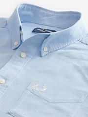 Azul - Camisa Oxford de Fred Perry - Imagen 7 de 9