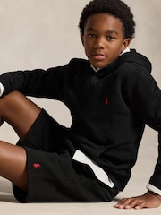 Polo Ralph Lauren Black Logo Jersey Hoodie - Image 2 of 6