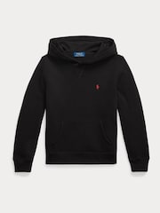 Polo Ralph Lauren Black Logo Jersey Hoodie - Image 5 of 6