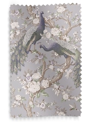 Laura Ashley Purple Belvedere Made To Measure Roller Blind - Image 3 of 6