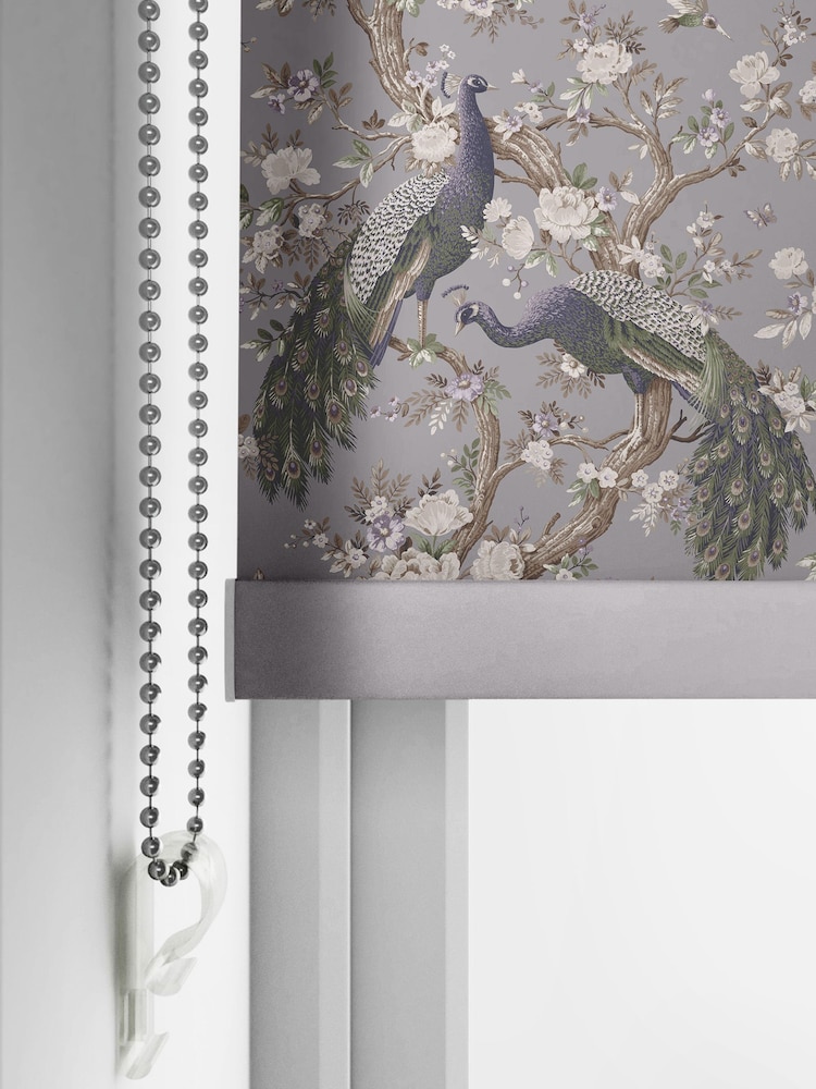 Laura Ashley Purple Belvedere Made To Measure Roller Blind - Image 5 of 5 Laura Ashley Purple Belvedere Made To Measure Roller Blind - Image 5 of 5