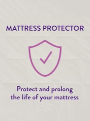 Slumberdown White Cosy Nights Mattress Protector - Image 2 of 6
