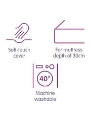 Slumberdown White Cosy Nights Mattress Protector - Image 5 of 6