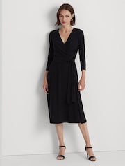 Lauren Ralph Lauren Carlyna Black Dress - Image 1 of 8