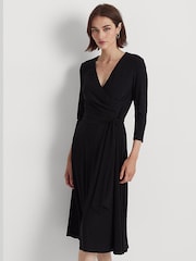 Lauren Ralph Lauren Carlyna Black Dress - Image 4 of 8