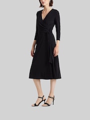 Lauren Ralph Lauren Carlyna Black Dress - Image 5 of 8