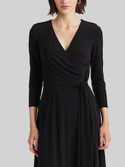 Lauren Ralph Lauren Carlyna Black Dress - Image 7 of 8