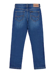 Lee Mid Blue Boys Straight Fit Daren Jeans - Image 8 of 8