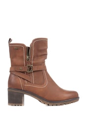 Pavers Natural Pavers Heeled Biker Boots - Image 1 of 5