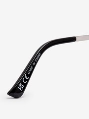 Silver Metal Cateye Frame Sunglasses - Image 6 of 6