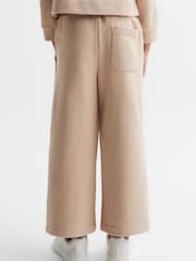 Reiss Camel Amina Junior Drawstring Stripe Joggers - Image 5 of 6
