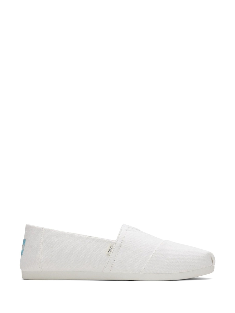 TOMS Alpargata White Shoes - Image 1 of 4