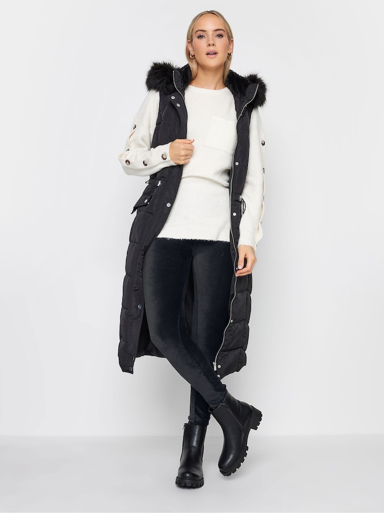 Long Tall Sally Black Cord Leggings - Image 2 of 3 Long Tall Sally Black Cord Leggings - Image 2 of 3