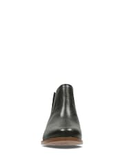 Clarks Black Leather Taylor Shine Boots - Image 4 of 7