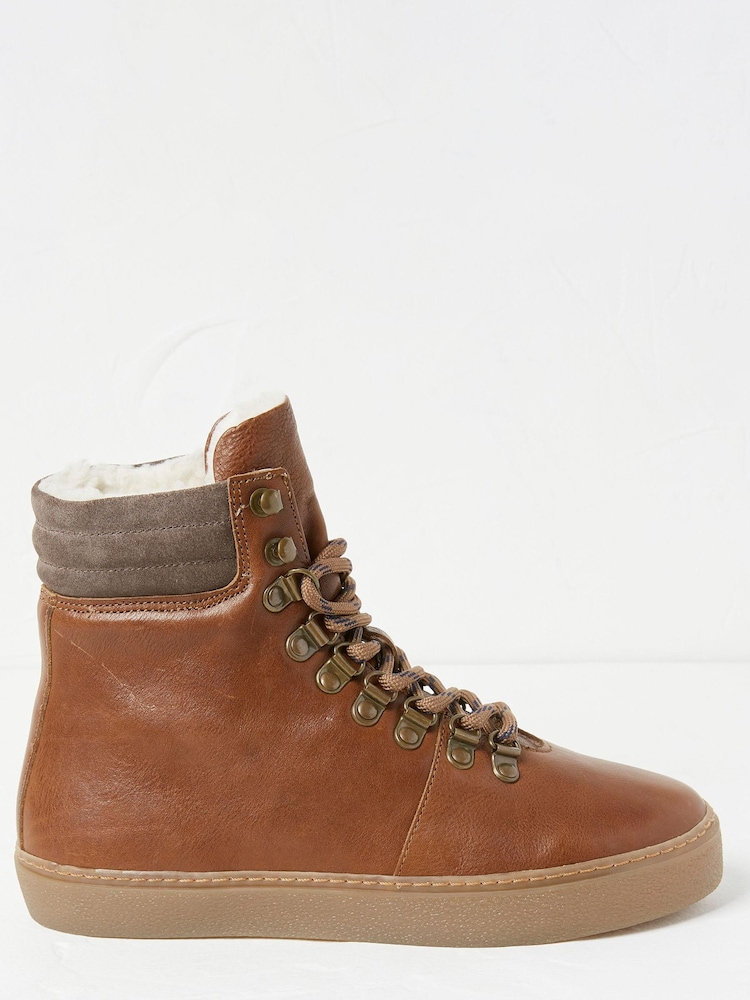 FatFace Brown Hybrid Hiker Nicky Boots - Image 1 of 4