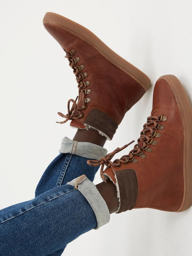 FatFace Brown Hybrid Hiker Nicky Boots - Image 4 of 4