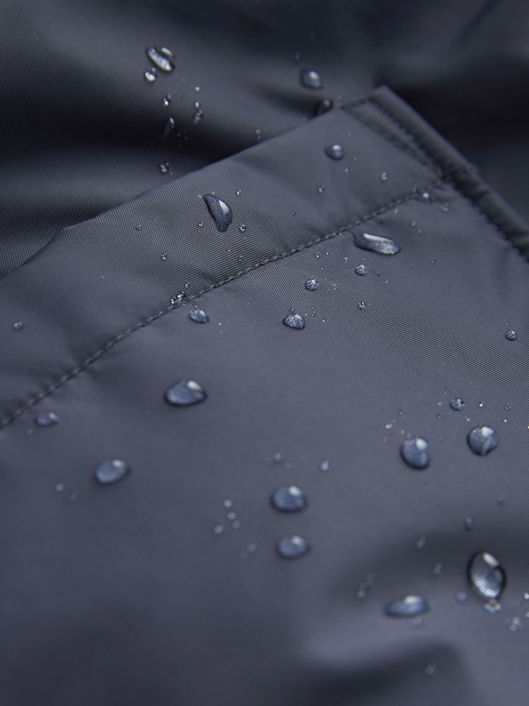 Navy Blue Active Swim Changing Robe Lightweight Jacket - Image 10 of 10