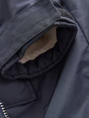 Navy Blue Active Swim Changing Robe Lightweight Jacket - Image 9 of 10