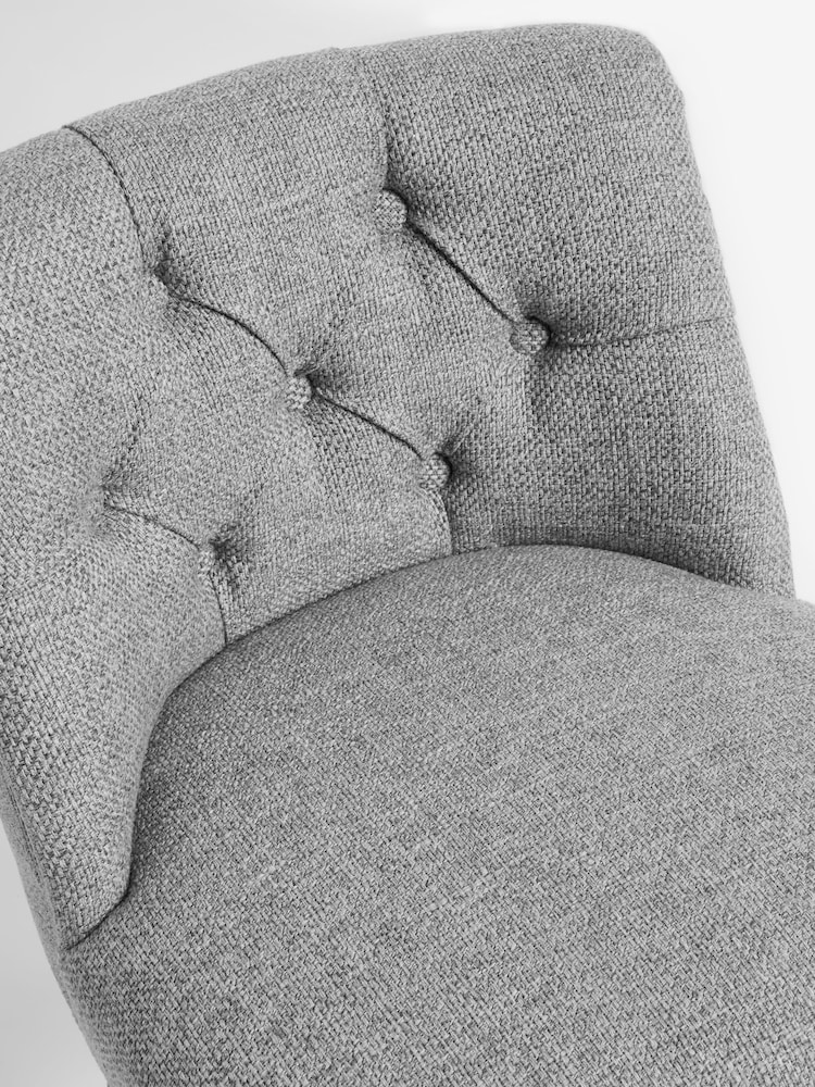 Chunky Weave Mid Grey Wolton Bar Stool - Image 6 of 6 Chunky Weave Mid Grey Wolton Bar Stool - Image 6 of 6