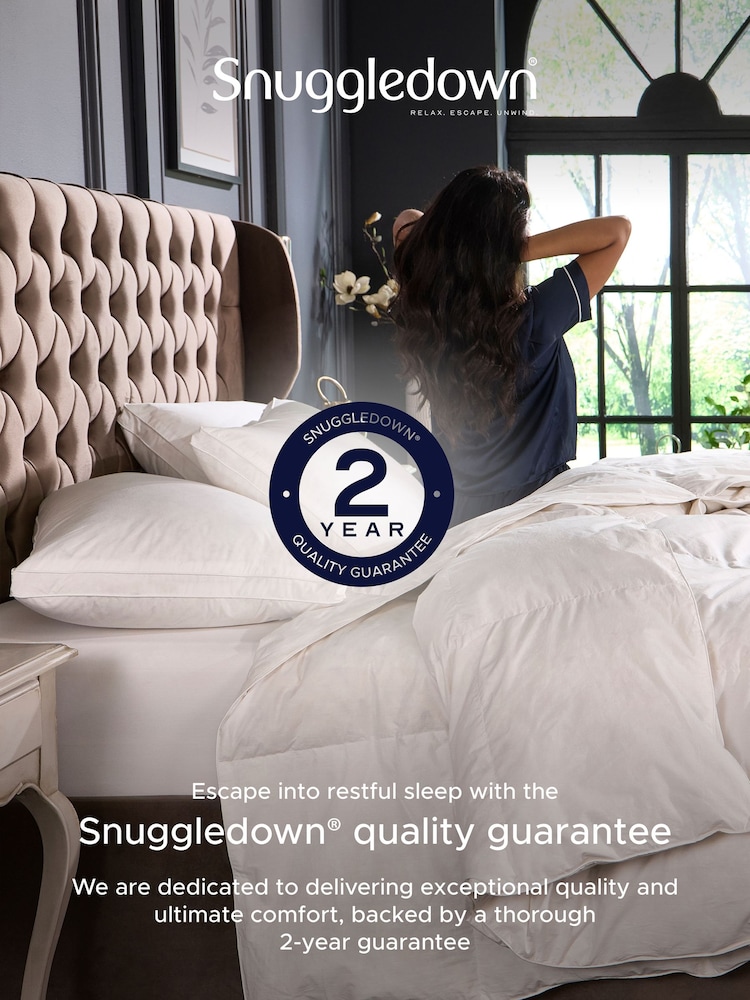 Snuggledown Sumptious Hungarian Goose Down 4.5 Tog Duvet - Image 7 of 7